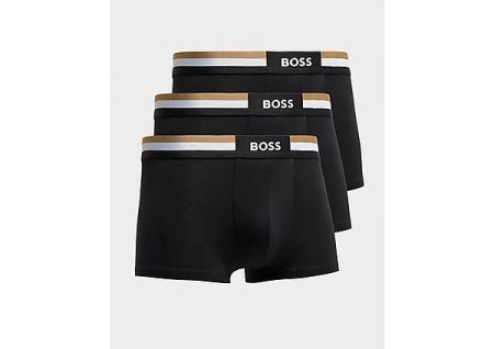 BOSS 3-Pack Trunks - Black- Heren