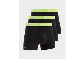 Lacoste 3 Pack Boxers Heren - Black- Heren