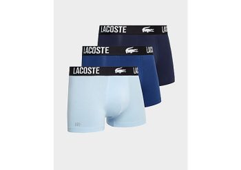 Lacoste 3 Pack Boxers Heren - Blue- Heren