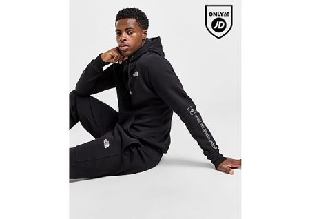 The North Face Linear Logo Full-Zip Hoodie - Black- Heren