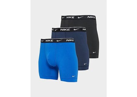 Nike 3 Pack Boxershorts Heren - Blue- Heren