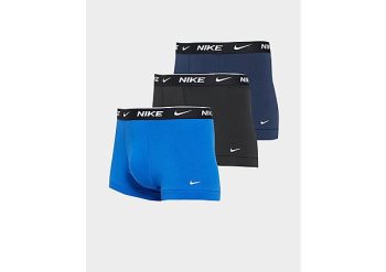 Nike 3 Pack Tailleband Onderbroeken Heren - Blue- Heren