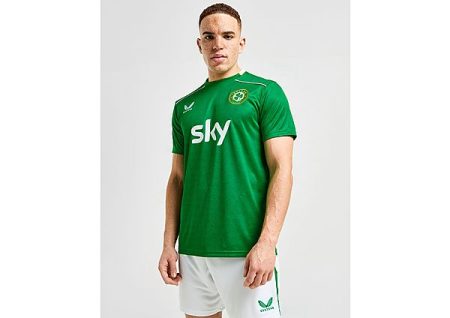 Castore Republic Of Ireland 2024 Home Shirt - Green- Heren