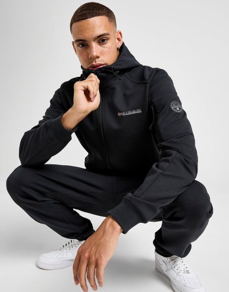 Napapijri Belk Full Zip Hoodie - Zwart- Heren