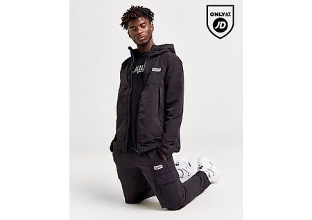 McKenzie Cedar Lightweight Tracksuit - Black- Heren