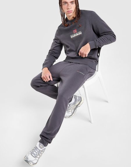 Napapijri Melk Fleece Joggers - Grijs- Heren