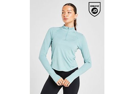 Nike Running Tempo 1/4 Zip Top - Blauw- Dames