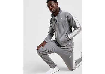 adidas Poly Panel Tracksuit - Grey Four / Grey Two- Heren