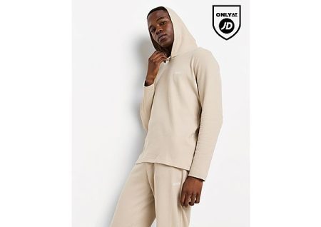 BOSS Waffle Overhead Tracksuit - Beige- Heren