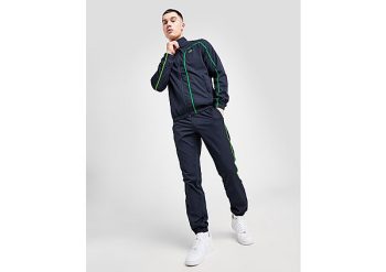 Lacoste Colour Block Tennis Tracksuit - Navy- Heren