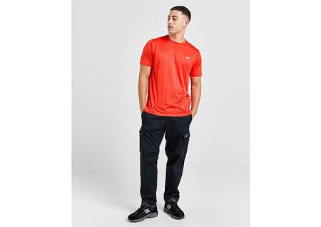 New Balance Essential Run T-Shirt - Red- Heren