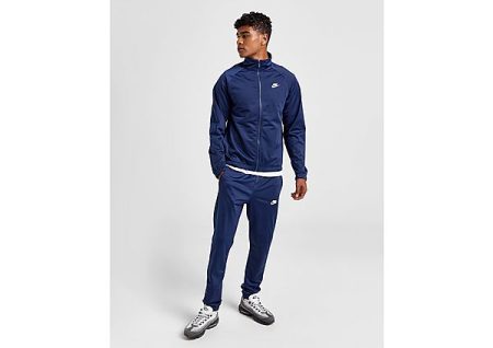 Nike Poly-knit trainingspak voor heren Club - Midnight Navy/White- Heren