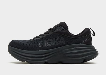 HOKA Bondi 8 - Black- Dames