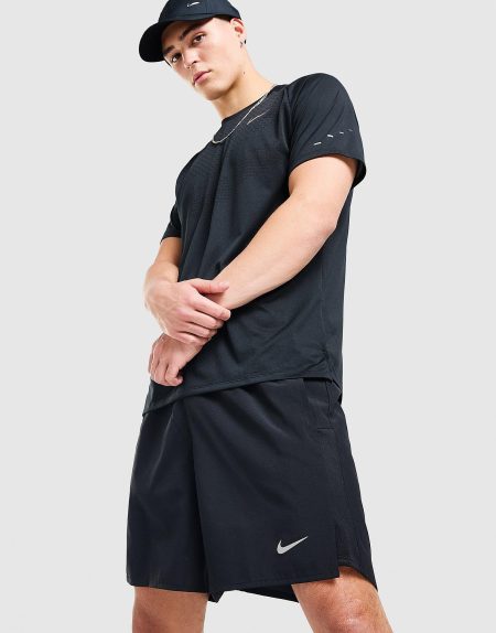 Nike Dri-FIT 2-in-1 hardloopshorts voor heren (18 cm) Challenger - Zwart- Heren