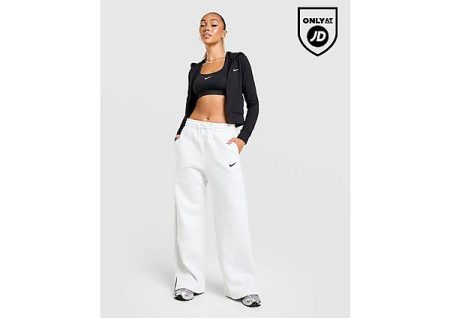Nike Phoenix Fleece Wide Leg Joggers - Grijs- Dames