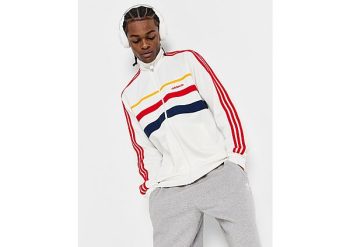 adidas Originals First Track Top - Cloud White- Heren