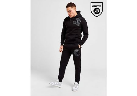 MERCIER Mono Badge Joggers - Black- Heren