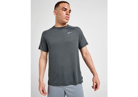 Nike Stride Jacquard T-Shirt - Zwart- Heren