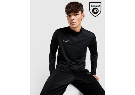 Nike Dri-FIT voetbaltop met halflange rits voor heren Academy - Zwart- Heren