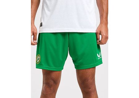 Castore Republic of Ireland 2024 Away Shorts - Green- Heren