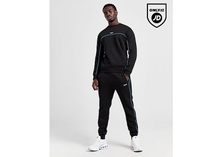 McKenzie Cadet Fleece Joggers - Black- Heren