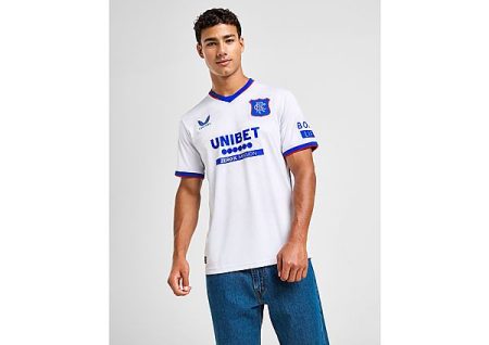 Castore Rangers FC 2024/25 Away Shirt - White- Heren