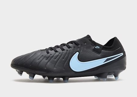 Nike Low top voetbalschoenen (stevige ondergrond) Tiempo Legend 10 Pro - Zwart- Heren