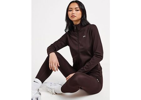 Under Armour UA Motion Full Zip Top - Brown- Dames