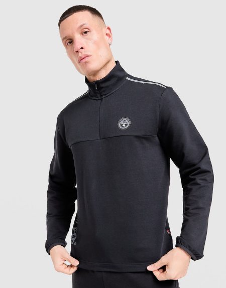 Napapijri Sesano 1/2 Zip Sweatshirt - Zwart- Heren