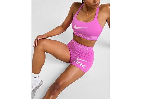 Nike Training Pro 3" Cycle Shorts - Roze- Dames