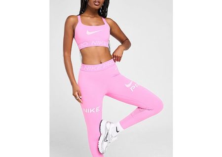 Nike Training Pro Leggings - Roze- Dames
