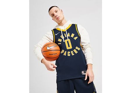 Jordan NBA Indiana Pacers Swingman Haliburton #0 Jersey - Blue- Heren