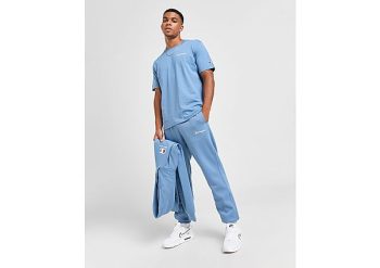 Champion Small Logo Cuffed Joggers - Blue- Heren