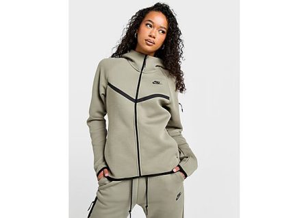 Nike Tech Fleece 2.0 Hoodie - Light Army- Dames