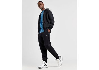 Jordan Essential Fleece Joggers - Black/White- Heren