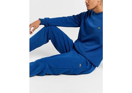 Lacoste Double Knit Joggers - Blue- Heren