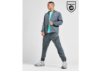 New Balance Woven Track Pants - Grey- Heren