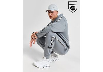 Nike Tape Fleece Joggers - Grey- Heren