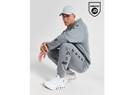 Nike Tape Fleece Joggers - Grey- Heren