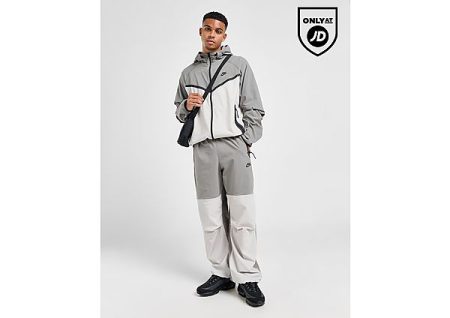 Nike Tech Woven Oversized Track Pants - Grey- Heren