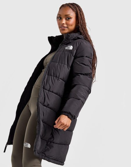 The North Face Long Padded Jacket - Zwart- Dames