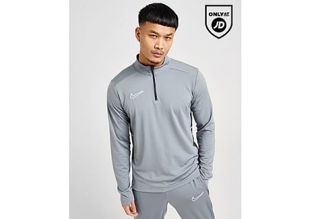 Nike Academy 1/4 Zip Top - Grey- Heren