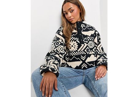 Columbia Helvetia Aztec Fleece - Black- Dames