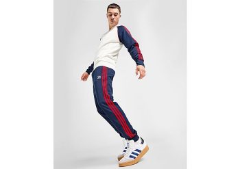 adidas Originals SST Track Pants - Night Indigo / Better Scarlet- Heren