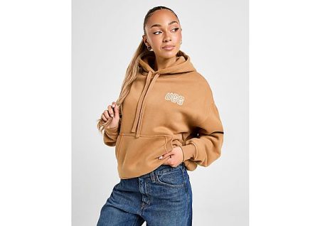 UGG Cosy Logo Hoodie - Bruin- Dames
