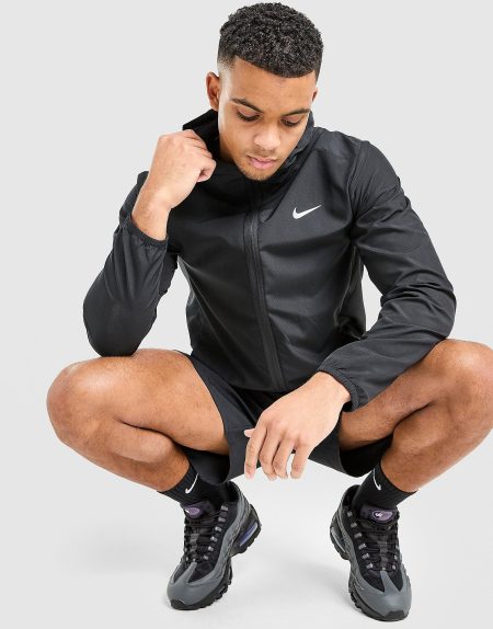Nike Dri-FIT veelzijdig herenjack met capuchon Form - Zwart- Heren
