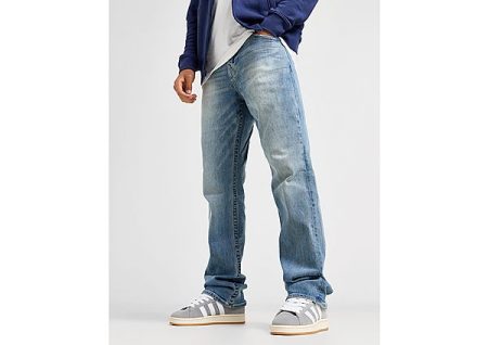 True Religion Ricky Flap Jeans - Blue- Heren