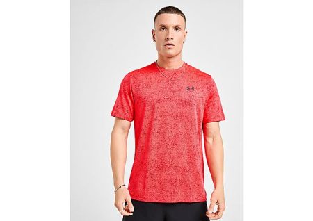 Under Armour UA Tech Pixelate T-Shirt - Rood- Heren