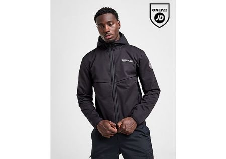 Napapijri Softshell Jacket - Black- Heren