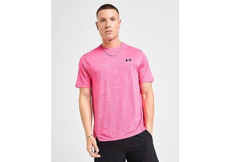 Under Armour Jacquard Vent T-Shirt - Roze- Heren